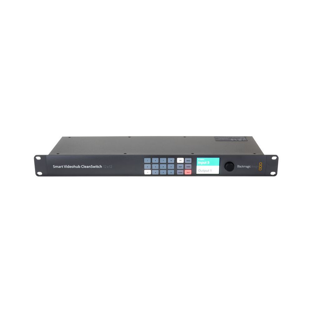 Blackmagic Design Smart Videohub CleanSwitch 12 – Thomann Ireland