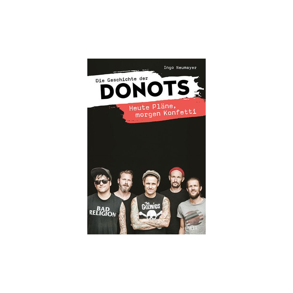 Ventil Verlag Die Geschichte der Donots – Thomann Ireland