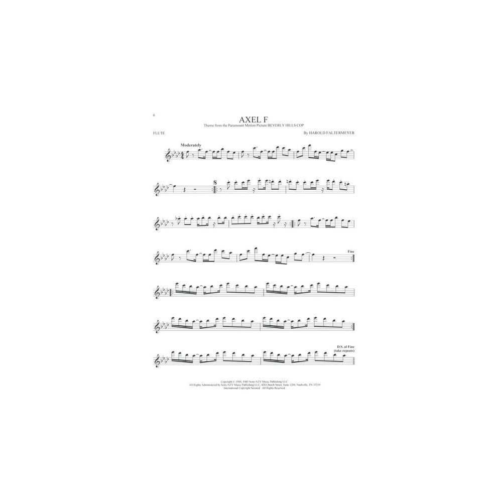 Hal Leonard 101 Movie Hits For Flute – Thomann Ireland