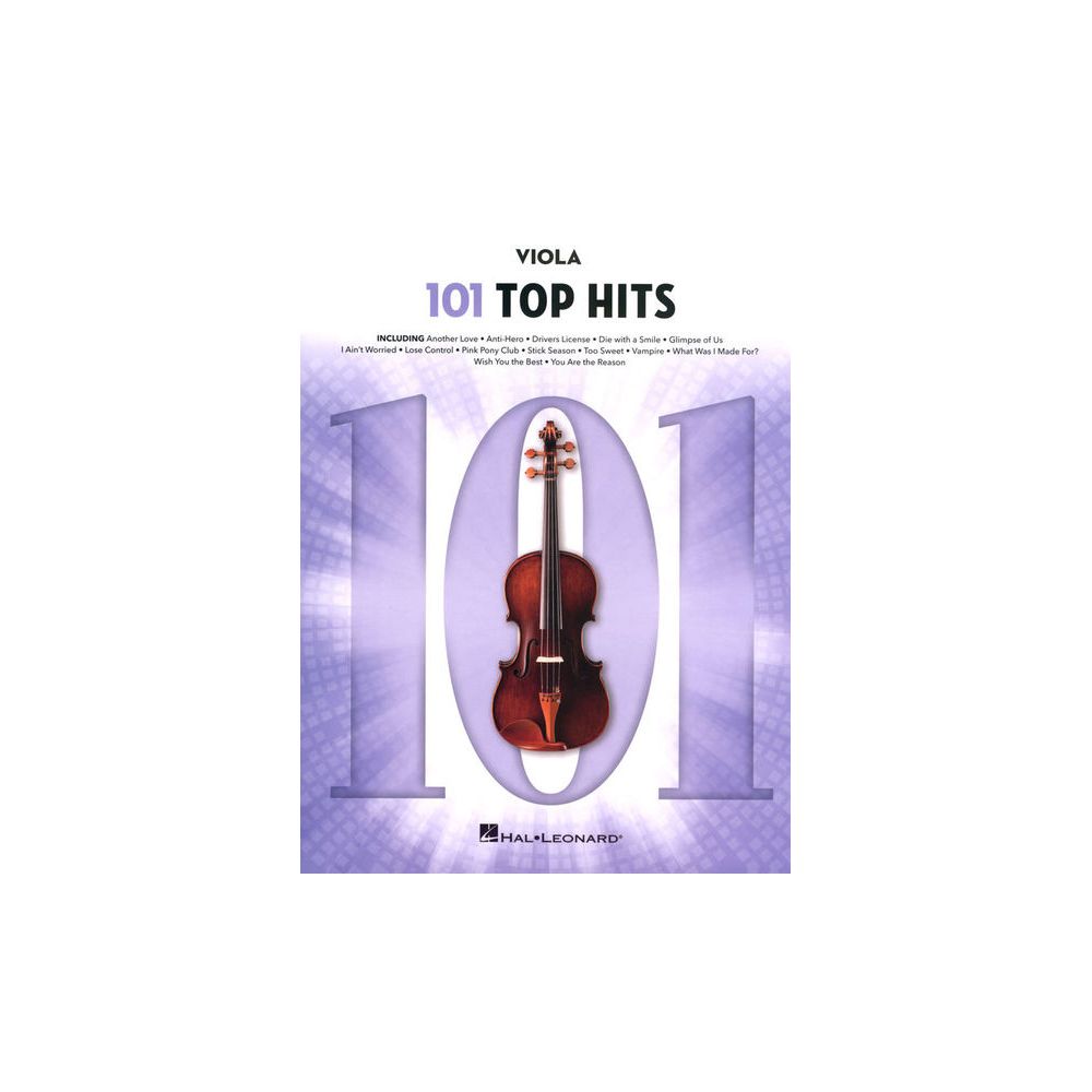 Hal Leonard 101 Top Hits for Viola – Thomann Ireland