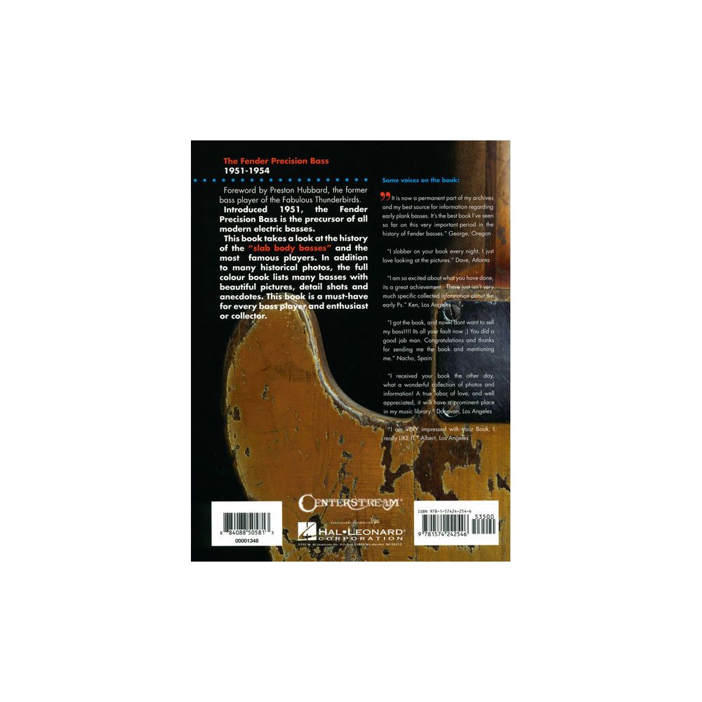 Centerstream Fender Precision Basses – Thomann Ireland