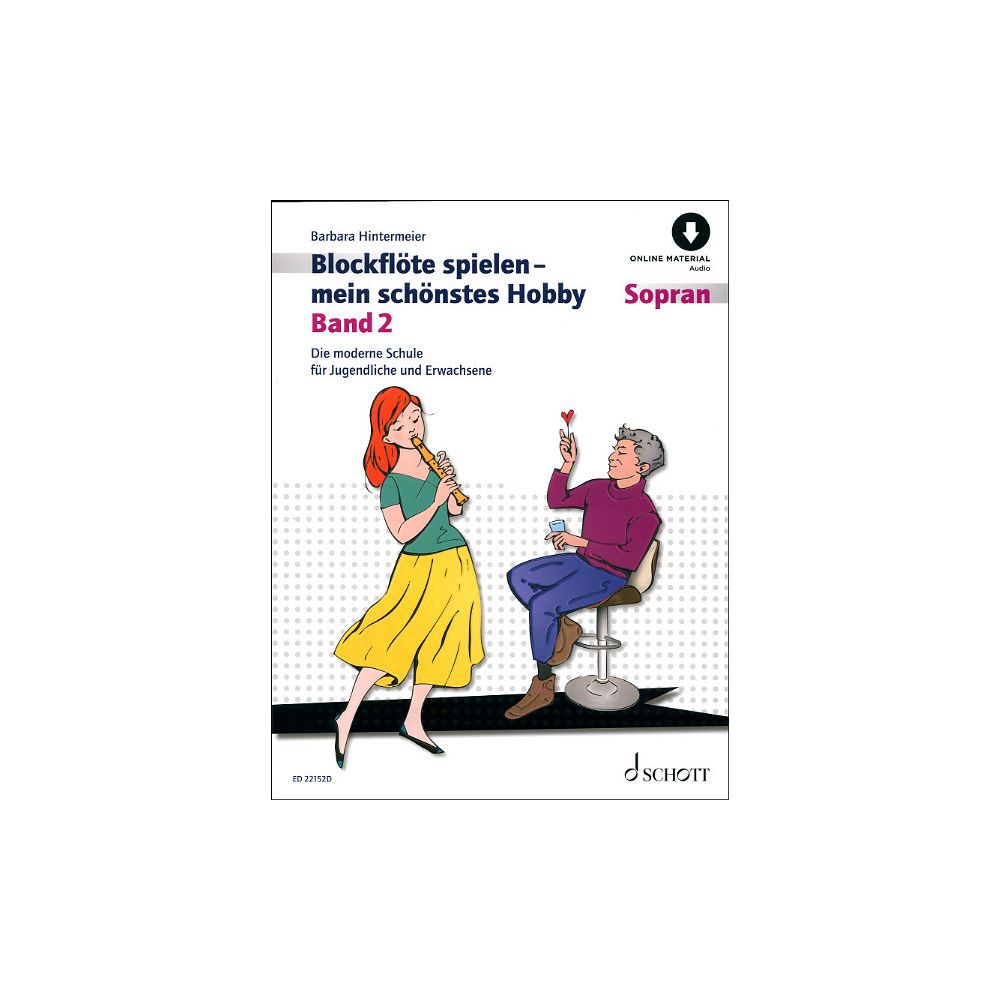 Schott Blockflöte Spielen Hobby 2 – Thomann Ireland