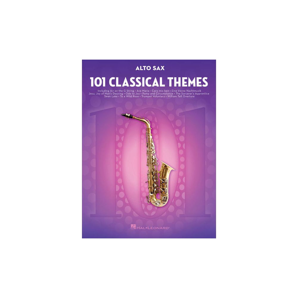 Hal Leonard 101 Classical Themes Alto Sax – Thomann Ireland