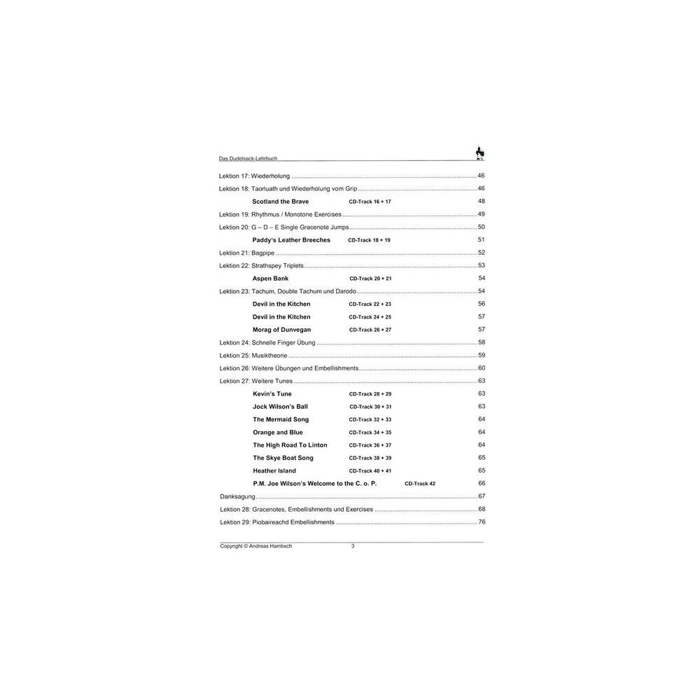 Verlag der Dudelsackschule Das Dudelsack