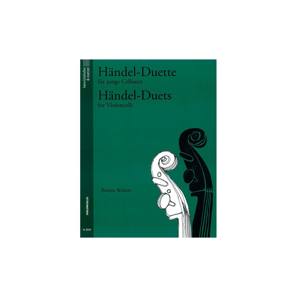 Heinrichshofen Verlag Händel Duette Cello – Thomann Ireland