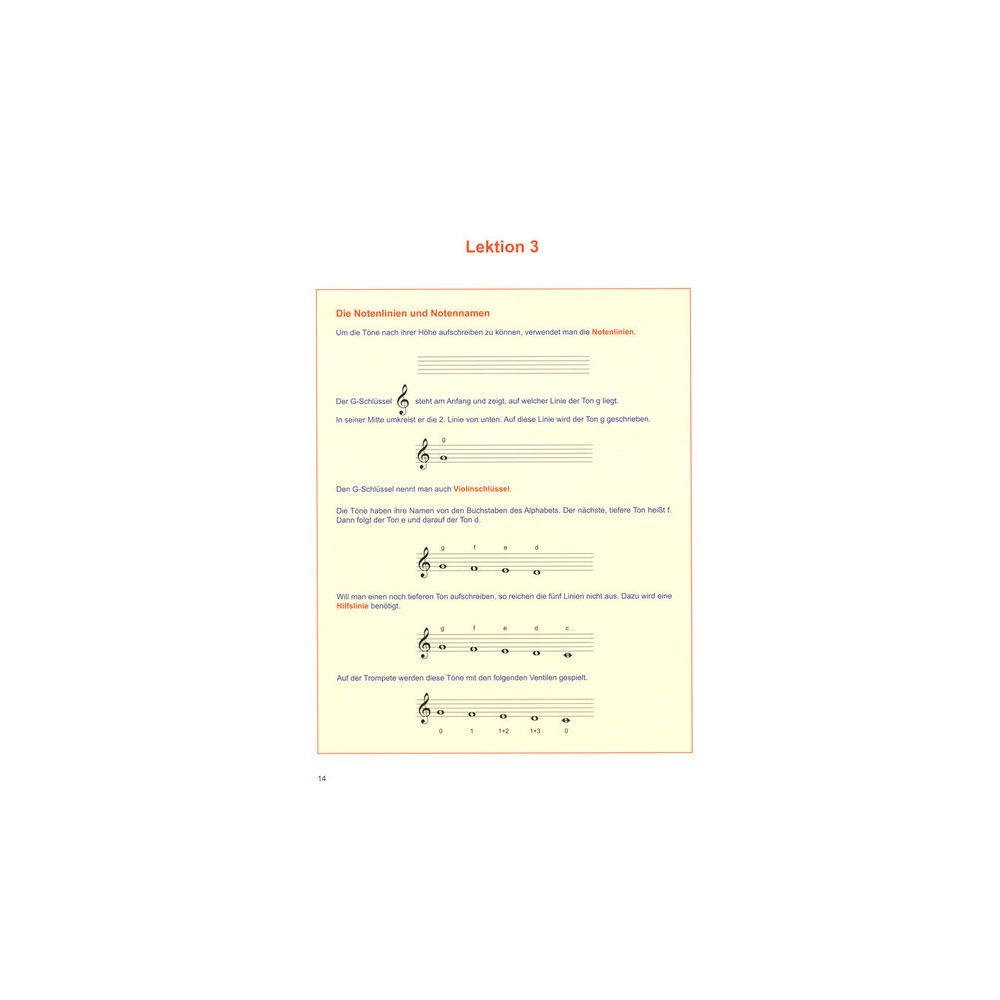 Horst Rapp Verlag Trompetenschule 1 für Anfänger – Thomann Ireland