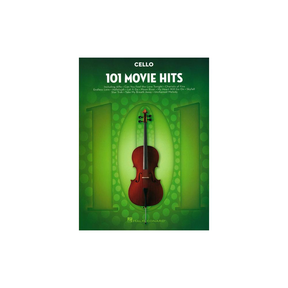 Hal Leonard 101 Movie Hits for Cello – Thomann Ireland