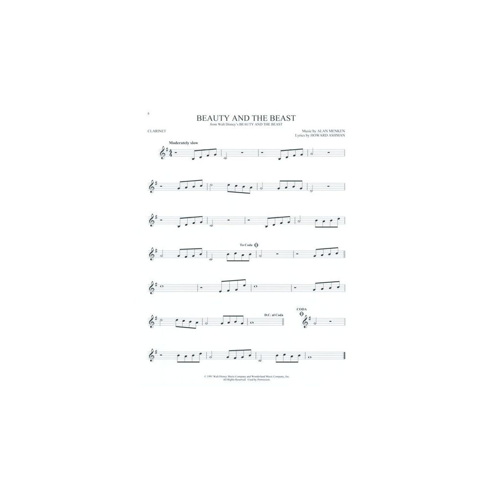 Hal Leonard 101 Movie Hits for Clarinet – Thomann Ireland