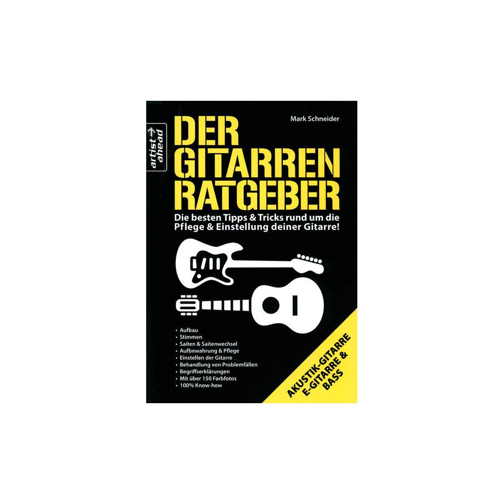Artist Ahead Musikverlag Der Gitarrenratgeber – Thomann Ireland