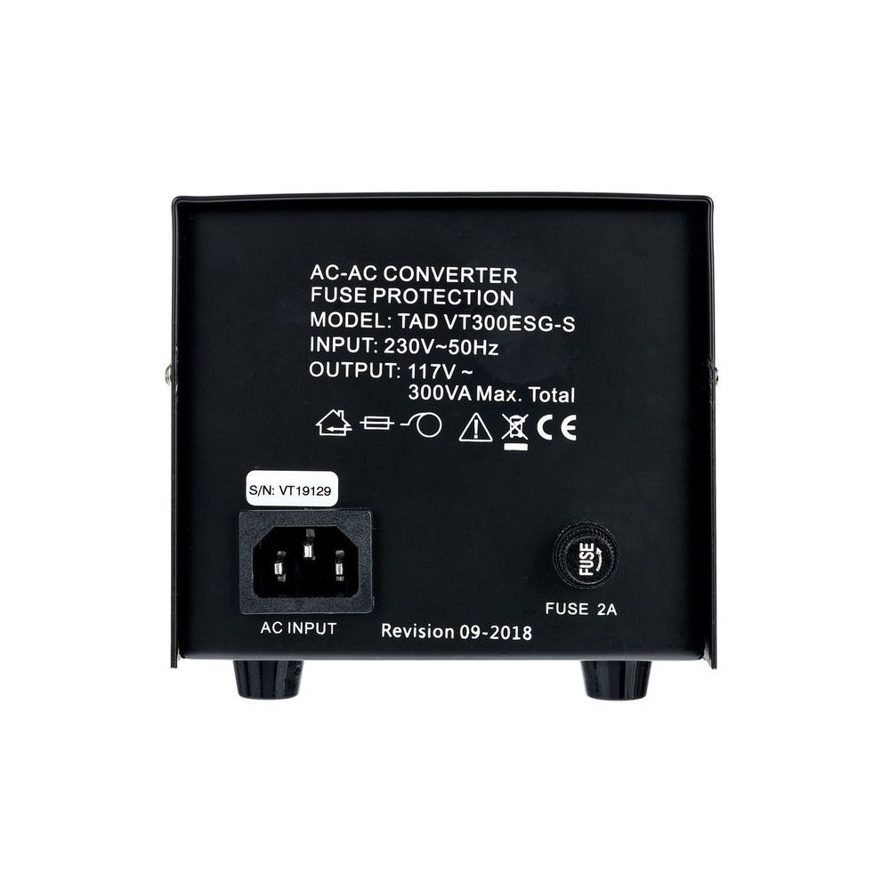 TAD Transformer 230/115V 300VA – Thomann Ireland