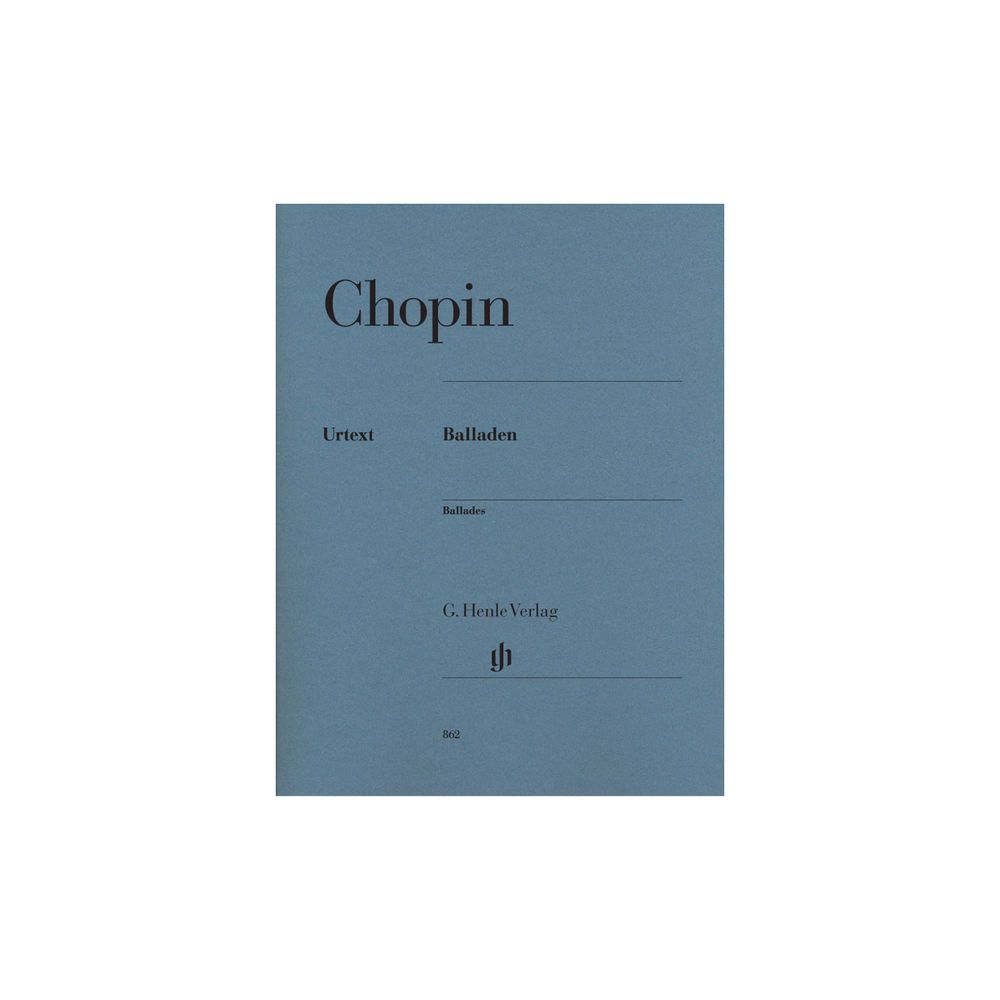Henle Verlag Chopin Ballades – Thomann Ireland