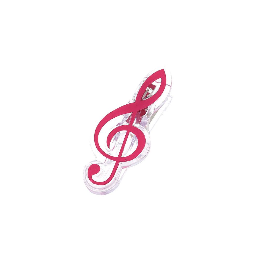 agifty Music Clip Violin Clef Pink – Thomann Ireland