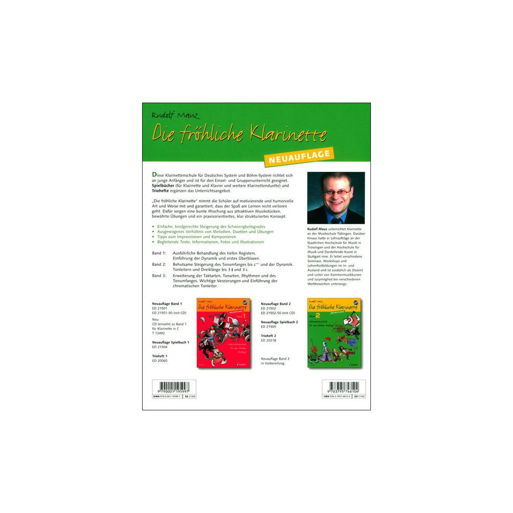 Schott Fröhliche Klarinette Spiel 2 – Thomann Ireland