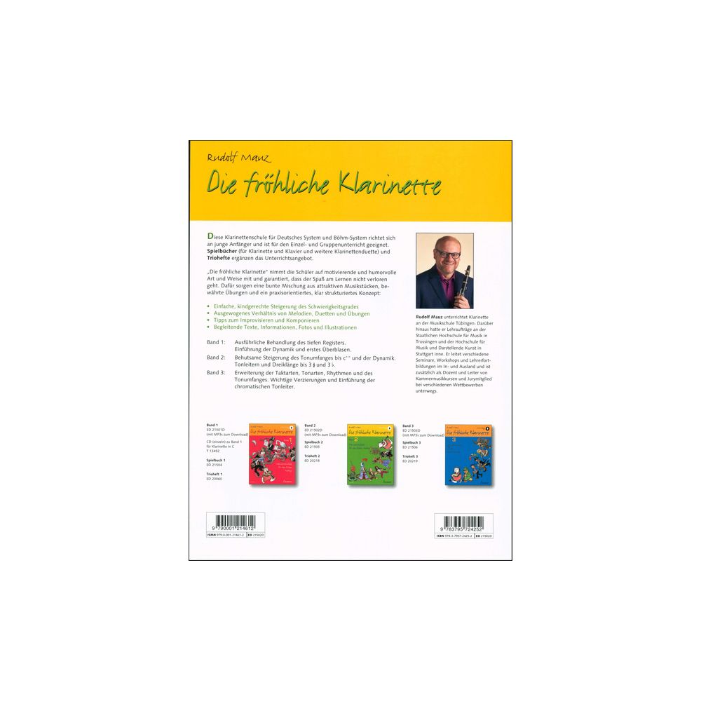Schott Die Fröhliche Klarinette 2 – Thomann Ireland