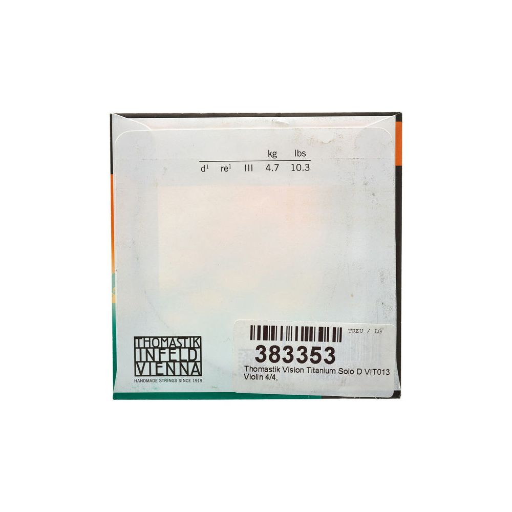 Thomastik Vision Titanium Solo D VIT03 – Thomann Ireland