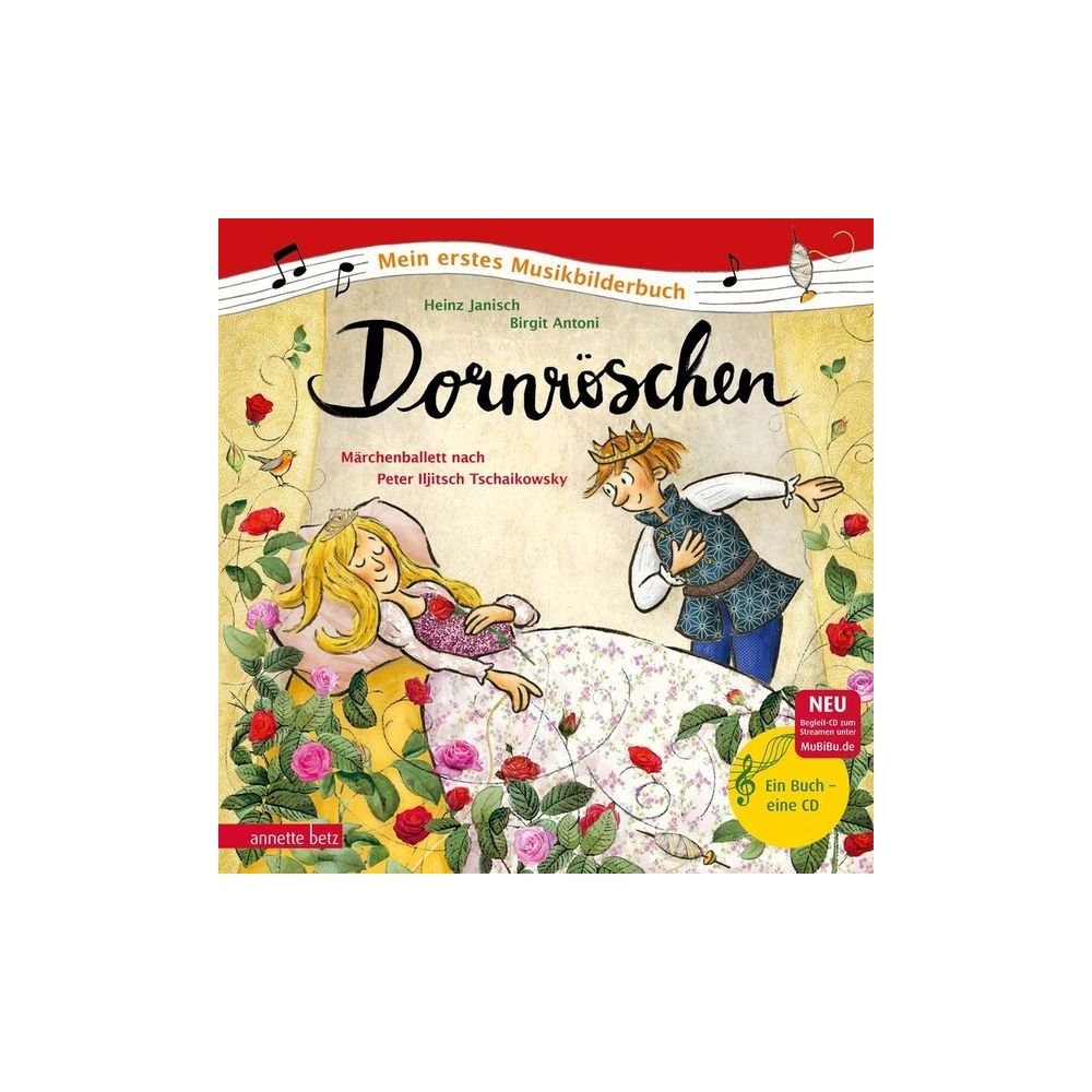 Annette Betz Verlag Dornröschen Musikbilderbuch – Thomann Ireland