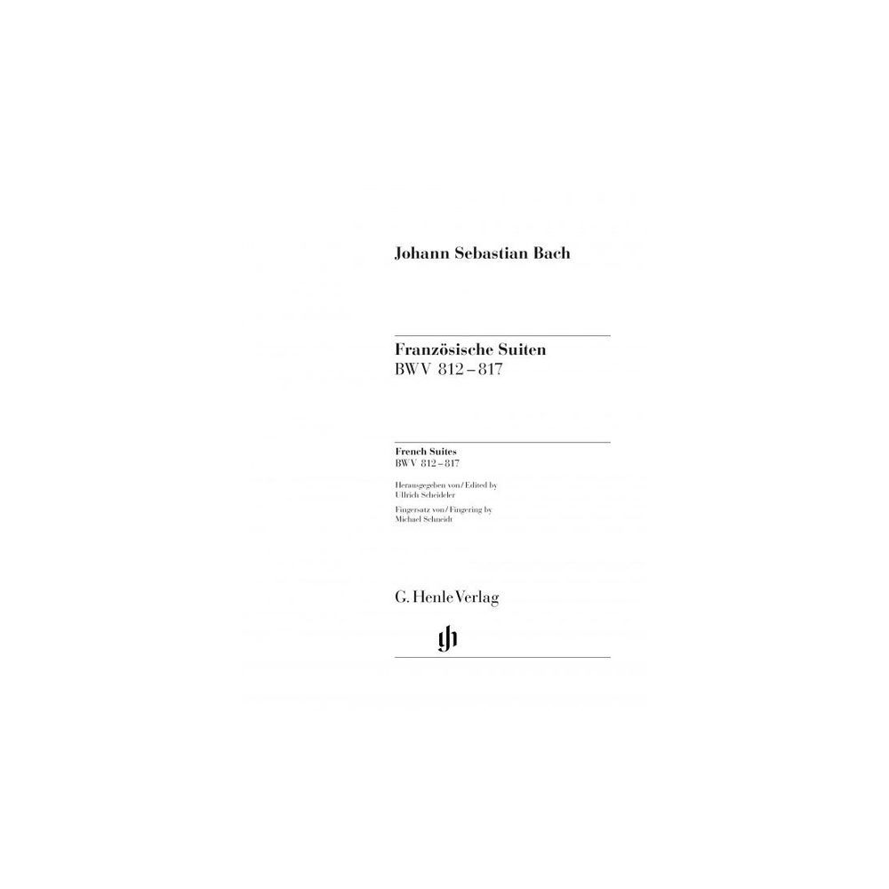 Henle Verlag Bach Französische Suiten – Thomann Ireland
