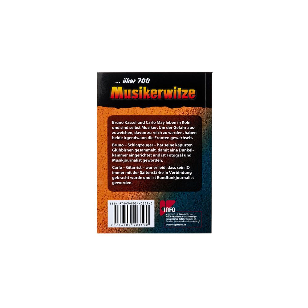Voggenreiter Musikerwitze – Thomann Ireland