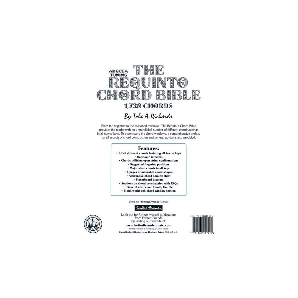 Cabot Books Publishing Requinto Chord Bible – Thomann Ireland
