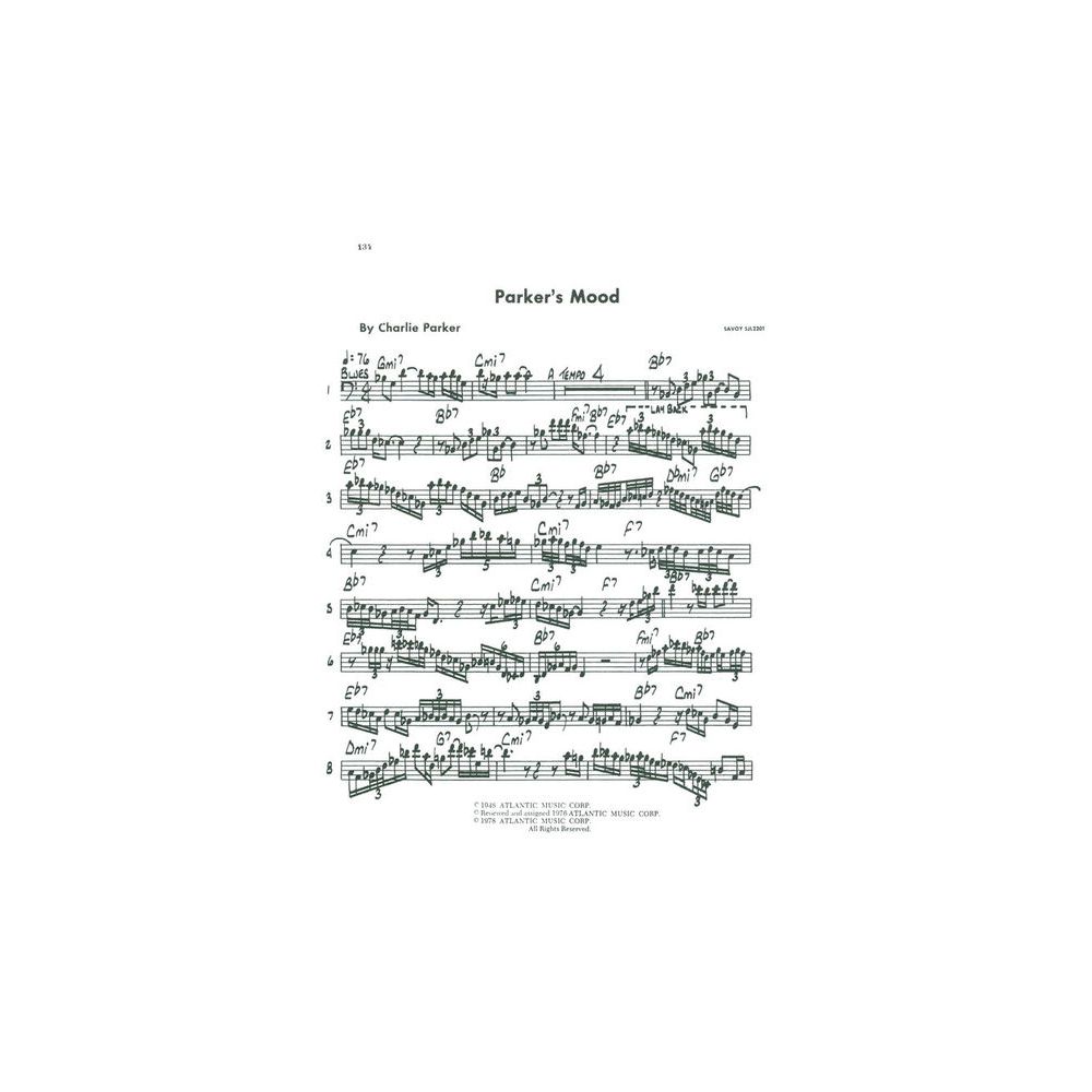 Atlantic Music Charlie Parker Omnibook BC – Thomann Ireland