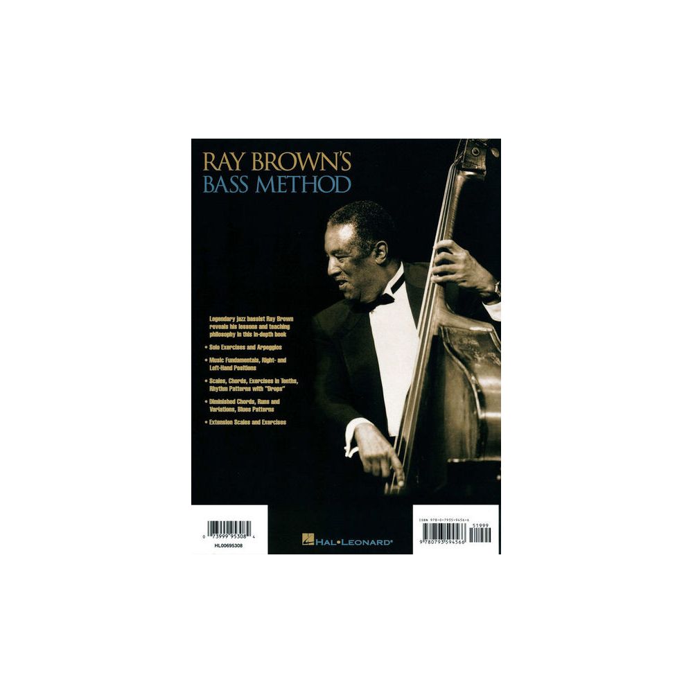 Hal Leonard Ray Brown's Bass Method – Thomann Ireland