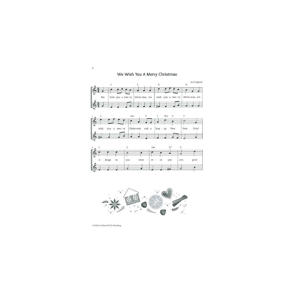 Edition Dux Alle Jahre wieder Flute – Thomann Ireland