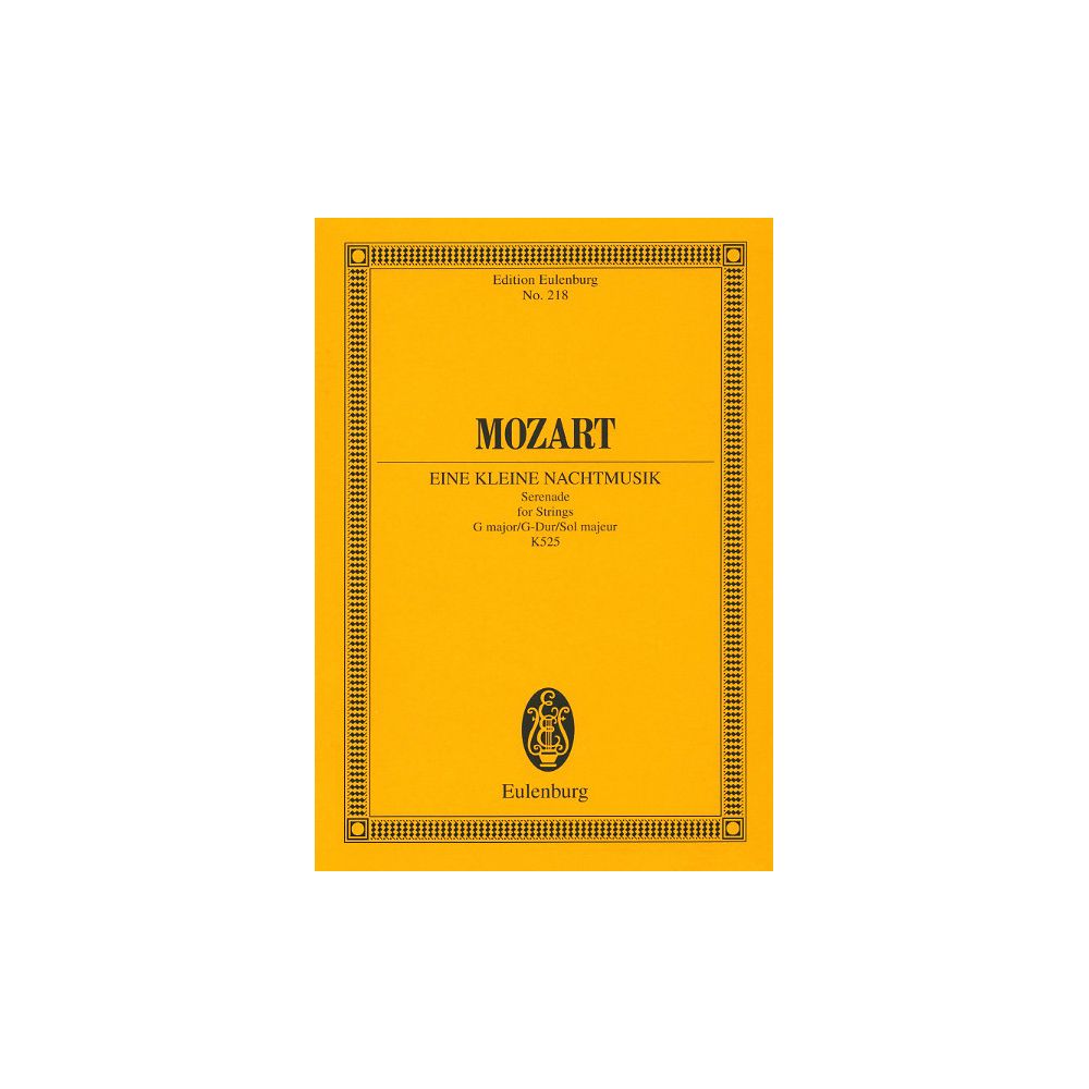 Edition Eulenburg Mozart Eine kleine Nachtmusik – Thomann Ireland