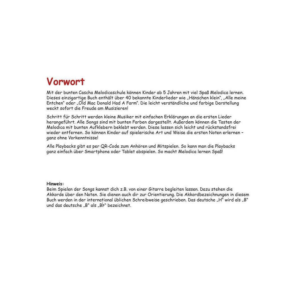 Cascha Melodica schnell und einfach – Thomann Ireland