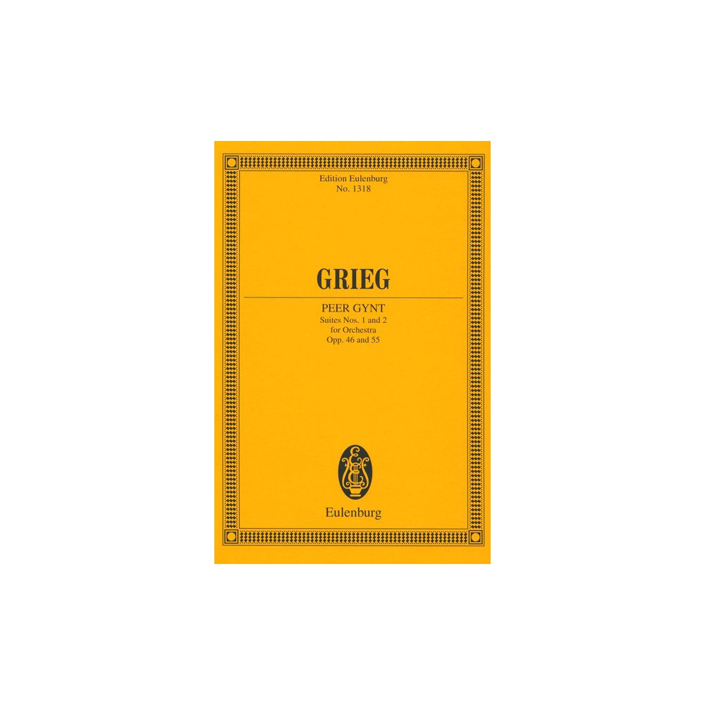 Edition Eulenburg Grieg Peer Gynt Suites 1 + 2 – Thomann Ireland