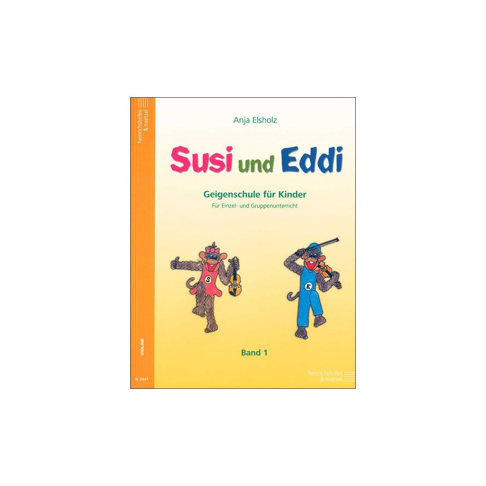 Heinrichshofen Verlag Susi & Eddi Geigenschule 1 – Thomann Ireland