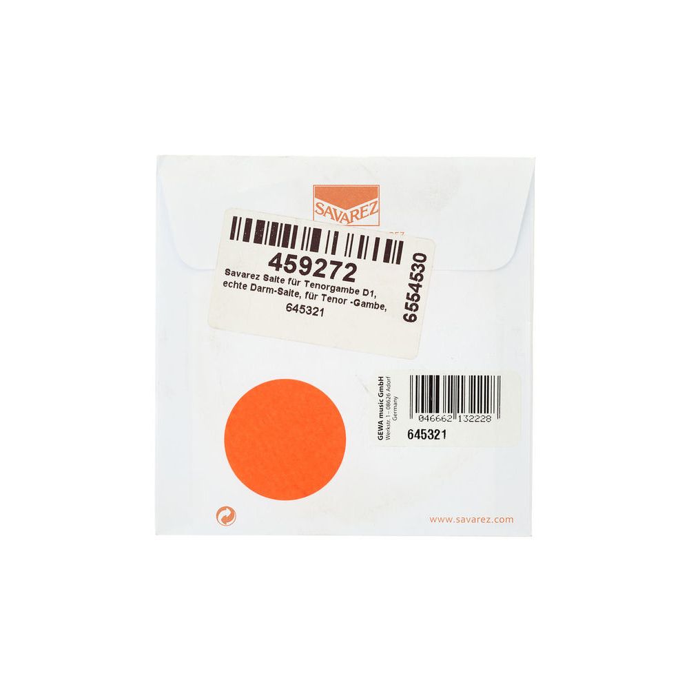 Savarez Tenor Viola Da Gamba D1 – Thomann Ireland