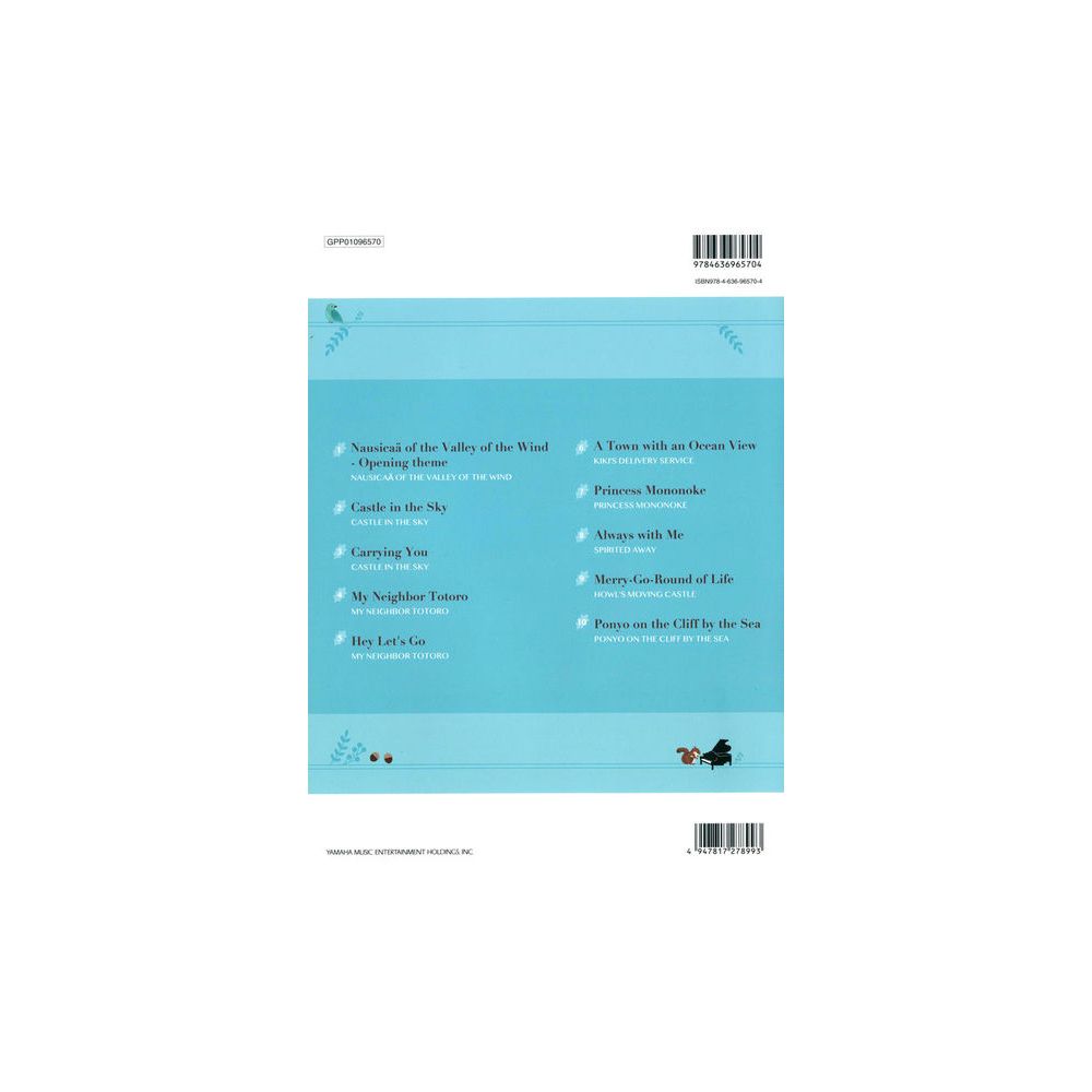 Yamaha Music Entertainment  Studio Ghibli Best Hits Inter – Thomann Ireland