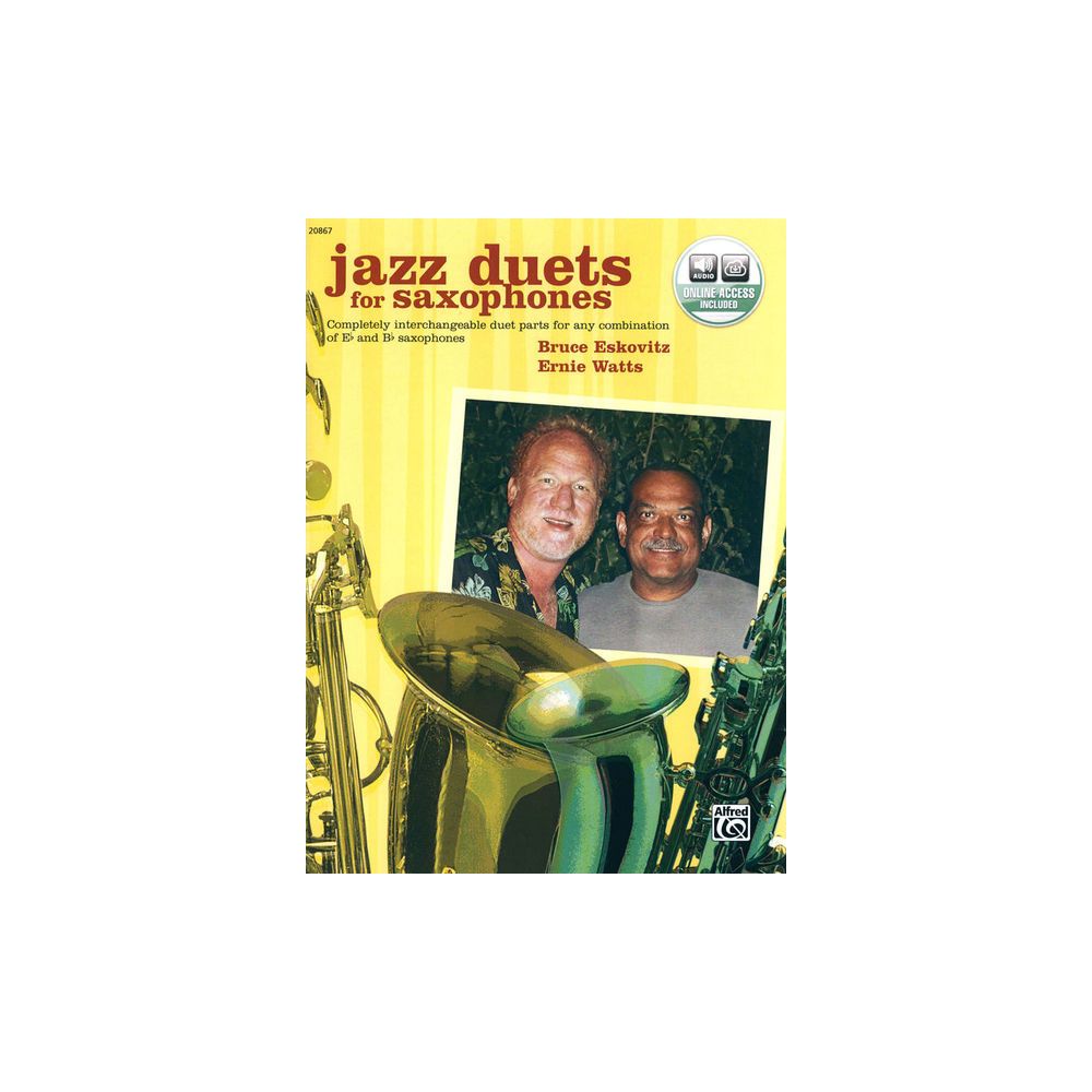 Alfred Music Publishing Jazz Duets for Saxophone – Thomann Ireland