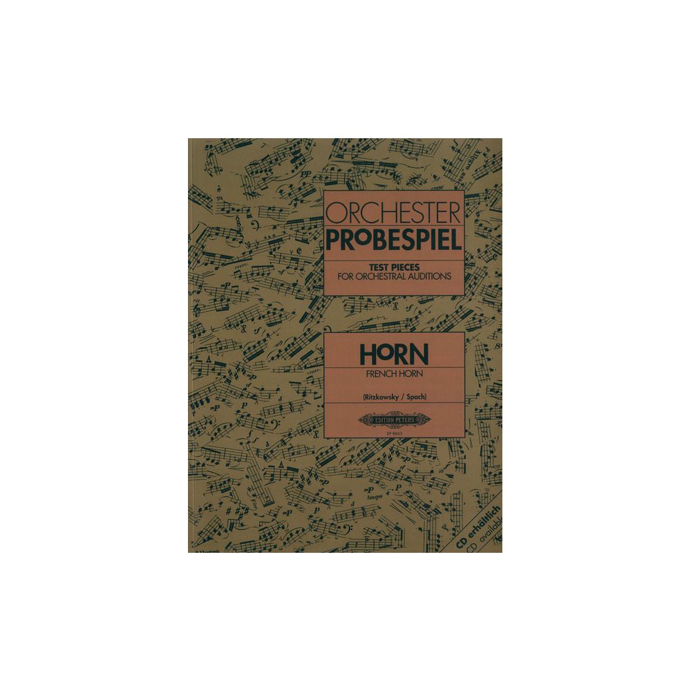 Edition Peters Orchester Probe Horn – Thomann Ireland