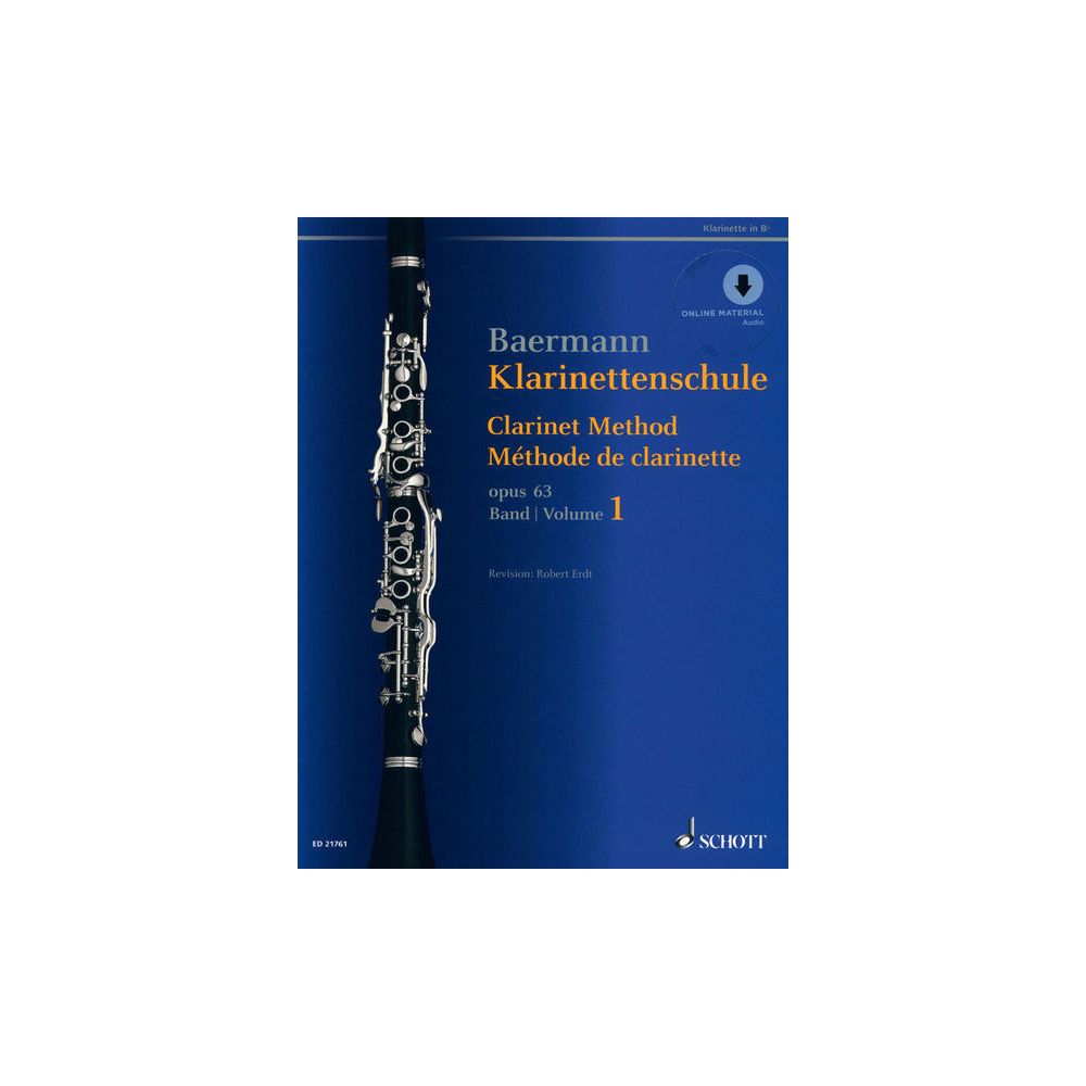 Schott Baermann Klarinettenschule – Thomann Ireland