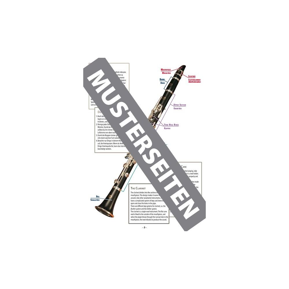 Alfred Music Publishing Grifftabelle Klarinette Boehm – Thomann Ireland
