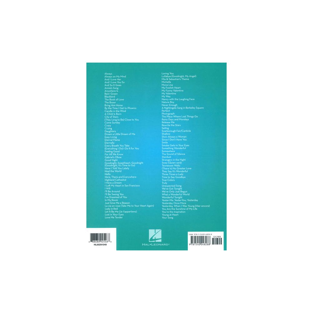 Hal Leonard 101 Beautiful Songs Cello – Thomann Ireland