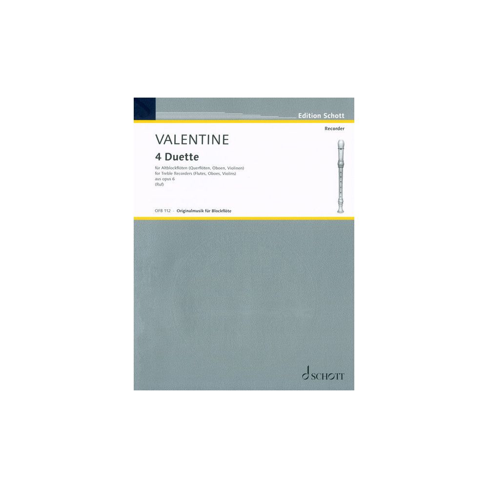 Schott Valentine 4 Duette – Thomann Ireland