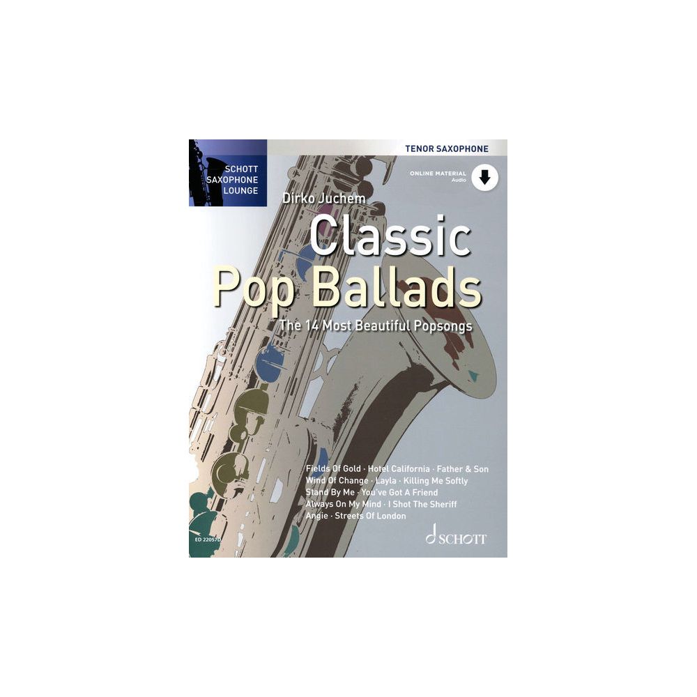 Schott Classic Pop Ballads Tenor Sax – Thomann Ireland