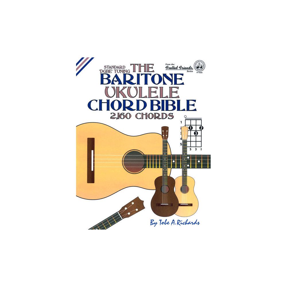 Cabot Books Publishing Baritone Ukulele Chord Bible – Thomann Ireland