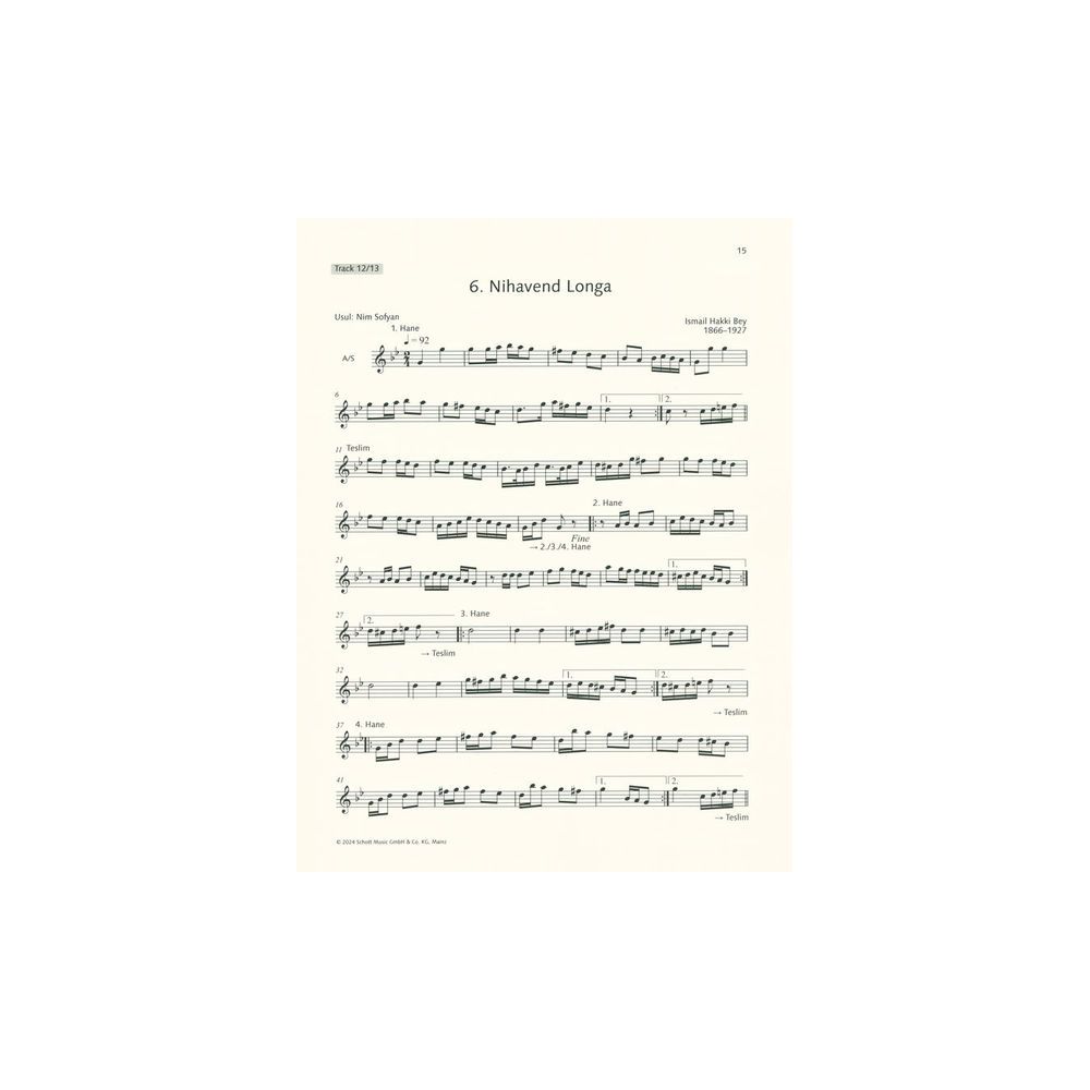 Schott Turkish Folk Tunes – Thomann Ireland