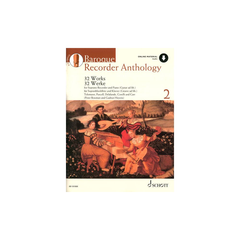 Schott Baroque Recorder Anthology 2 – Thomann Ireland