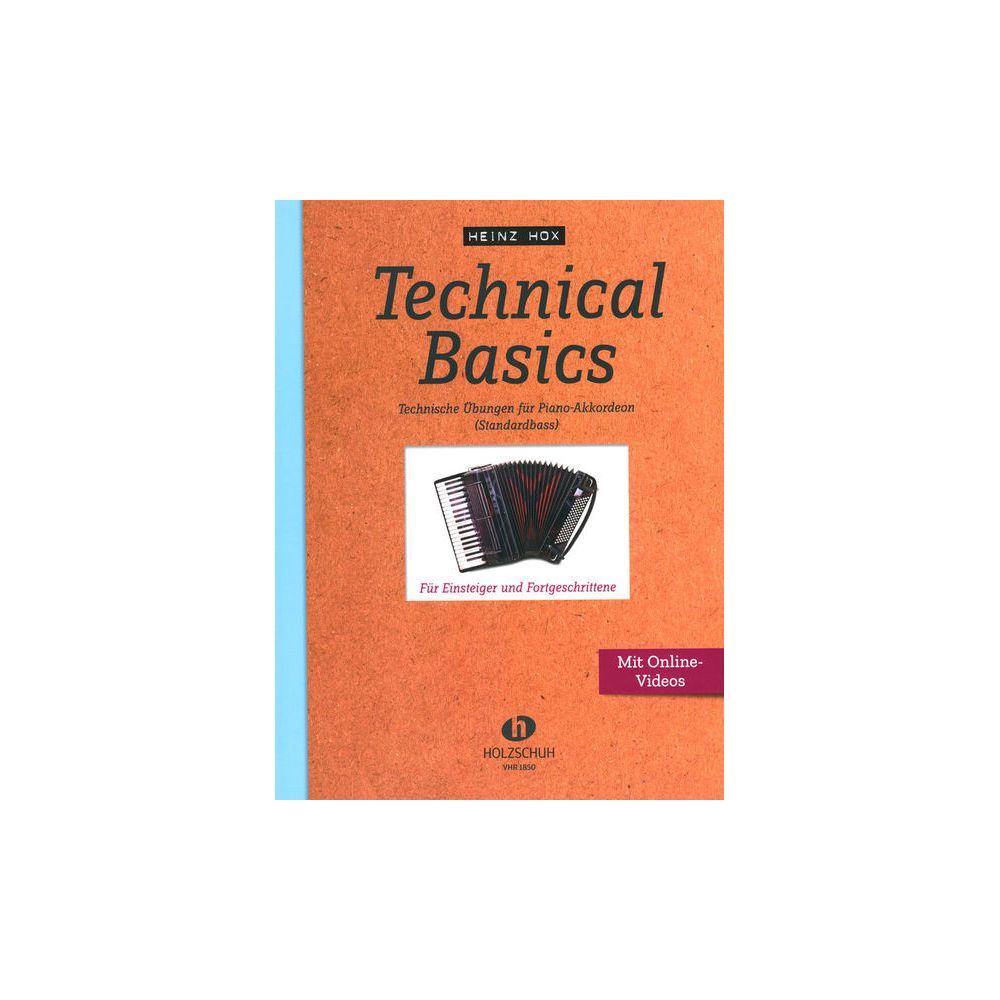 Holzschuh Verlag Technical Basics Accordion – Thomann Ireland