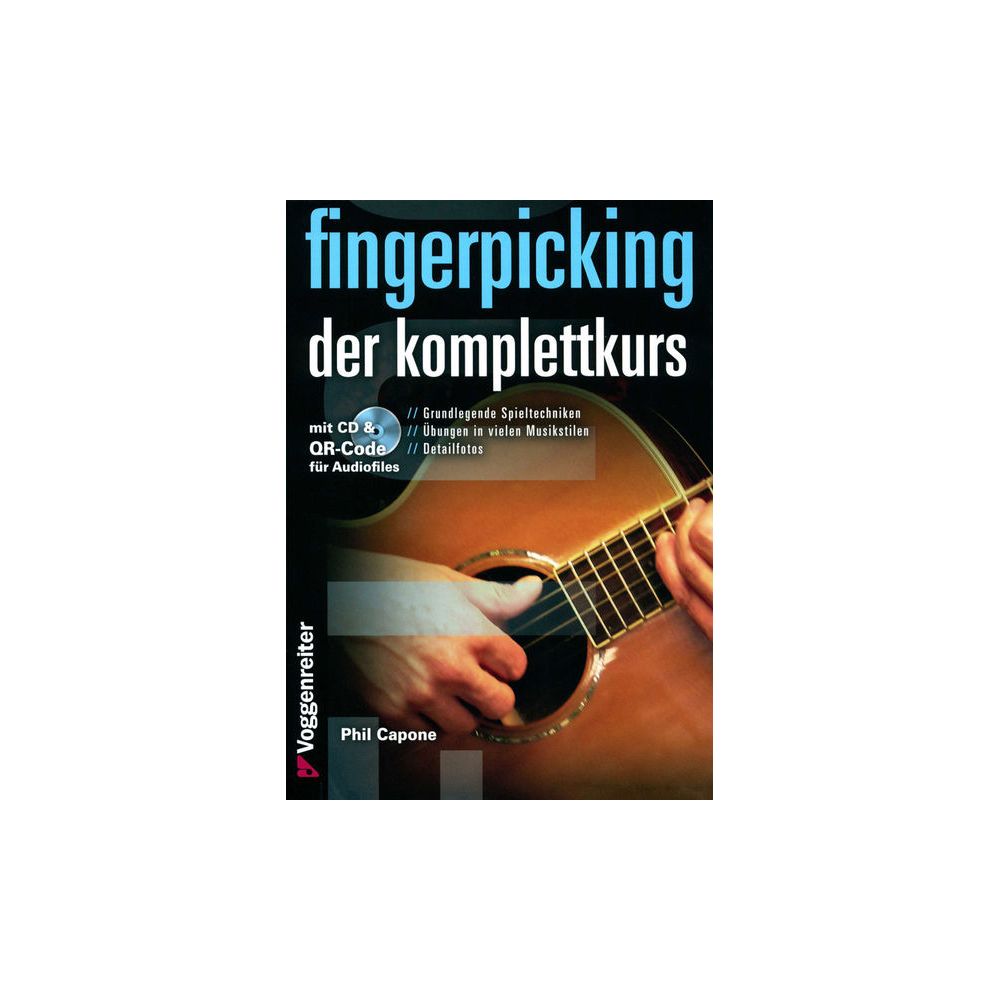 Voggenreiter Fingerpicking der Komplettkurs – Thomann Ireland