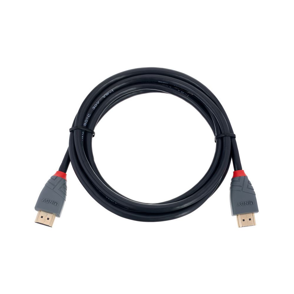 Lindy HDMI Cable Anthra Line 2m – Thomann Ireland