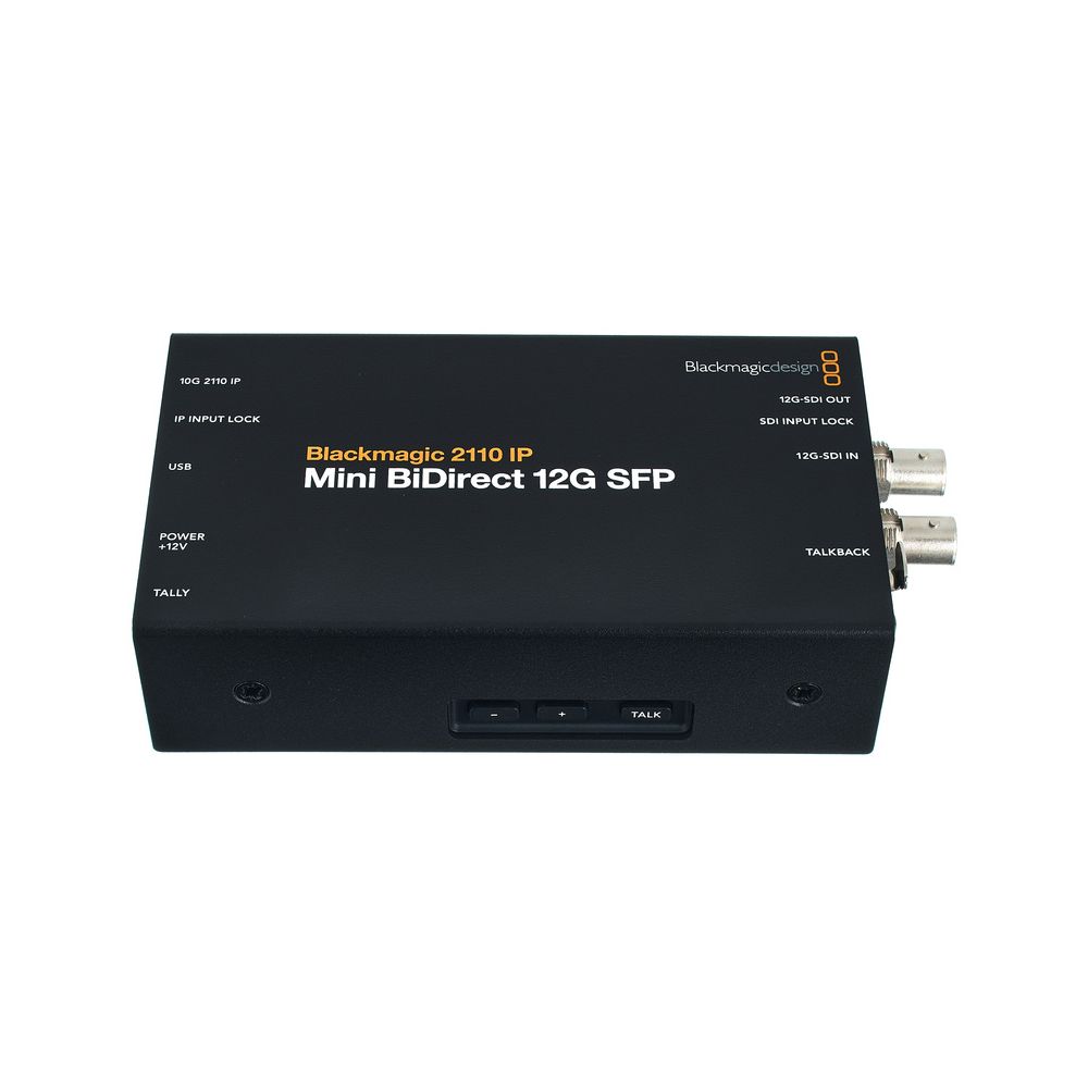 Blackmagic Design 2110 IP Mini BiDirect 12G SFP – Thomann Ireland