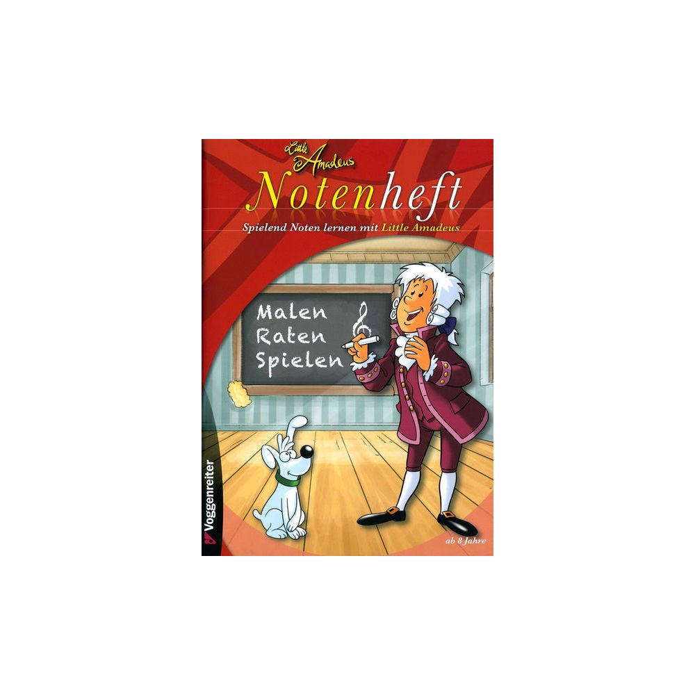 Voggenreiter Little Amadeus Notenheft A4 – Thomann Ireland