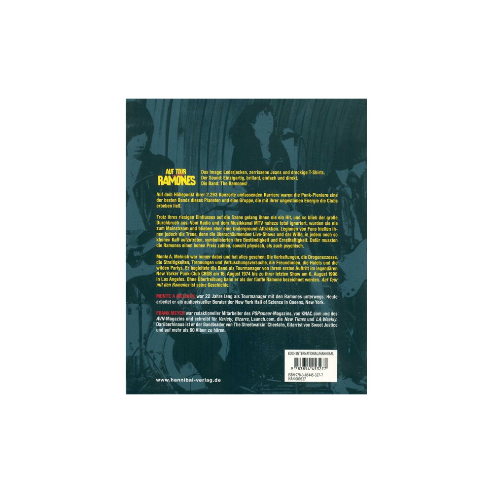 Hannibal Verlag Auf Tour mit den Ramones – Thomann Ireland