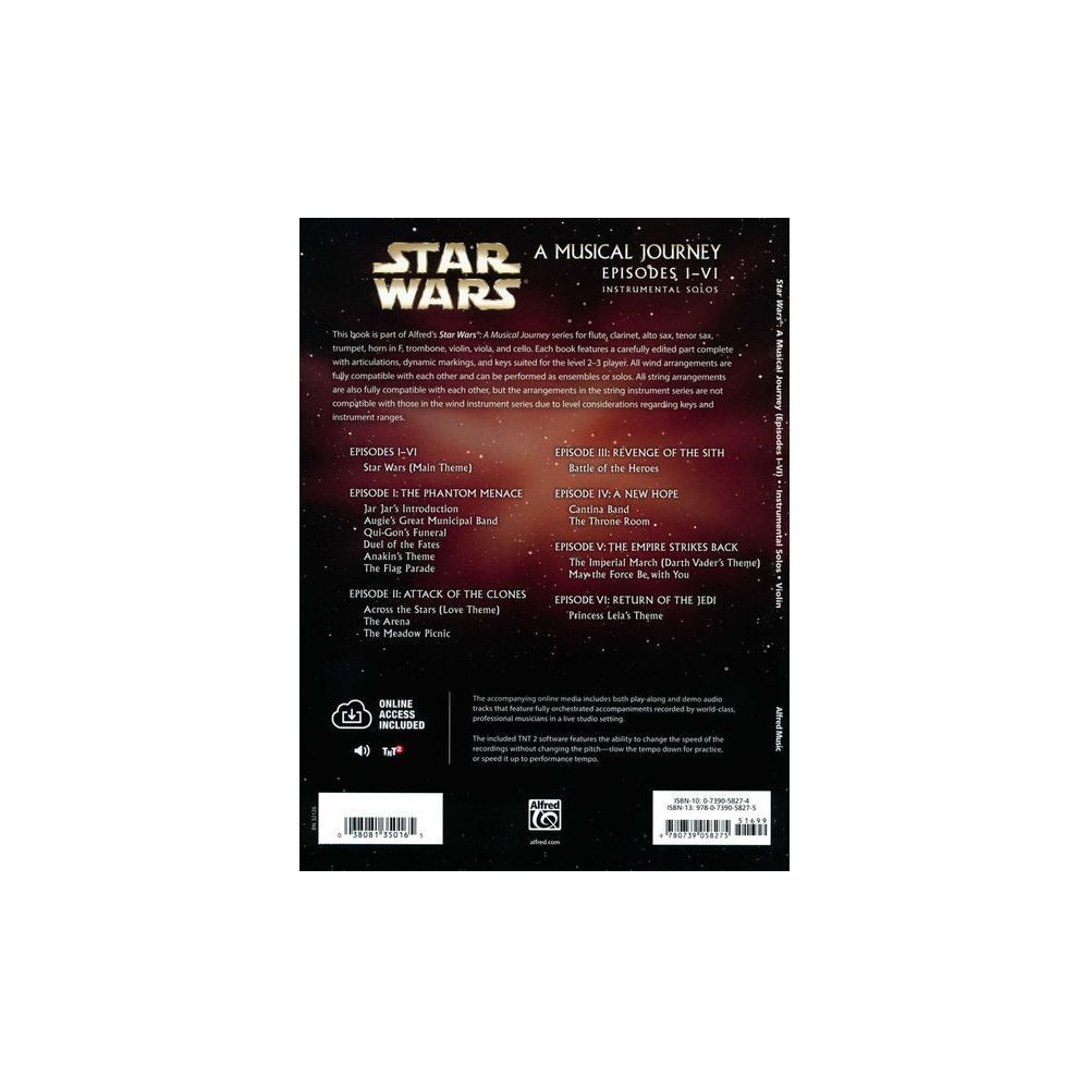 Alfred Music Publishing Star Wars Journey I