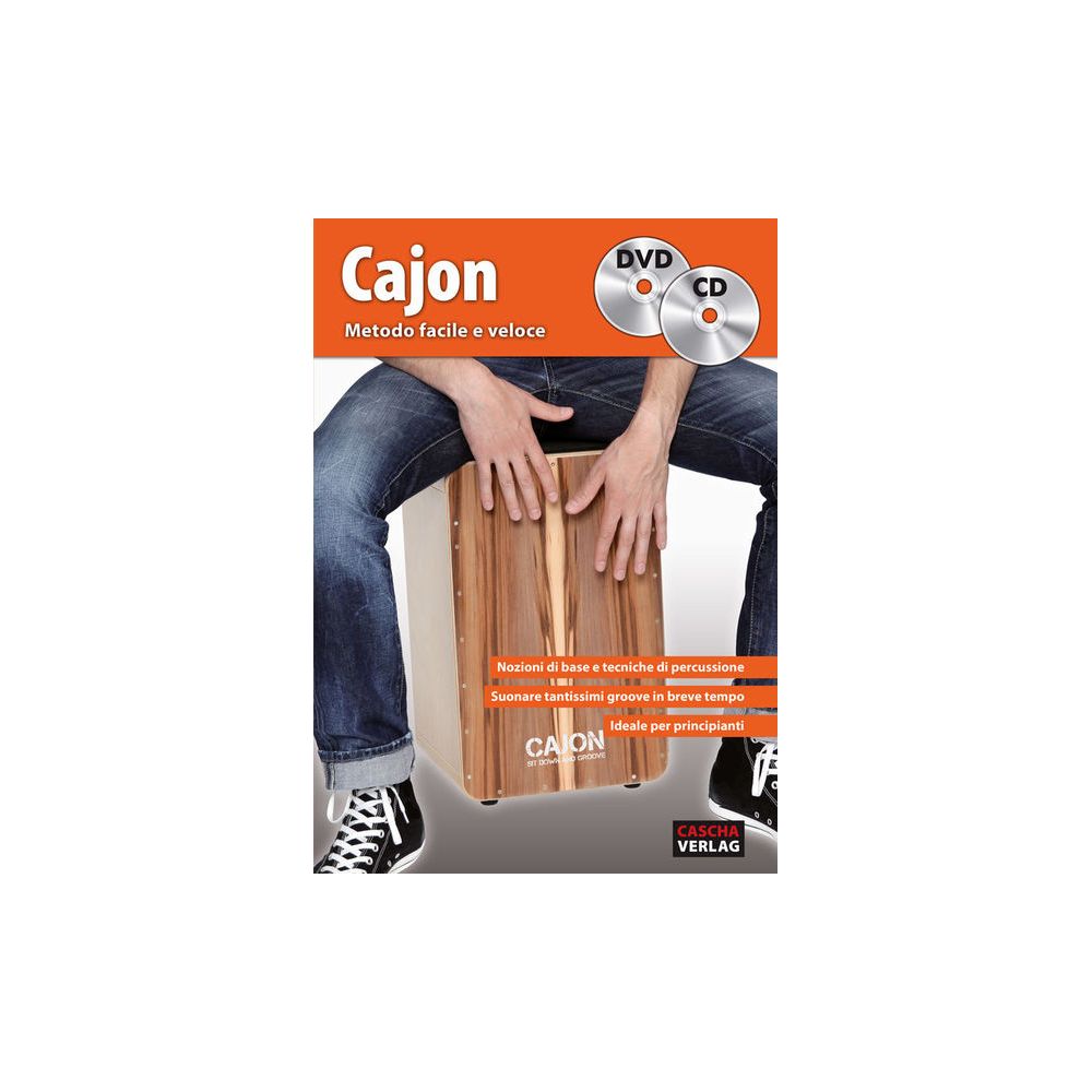 Cascha Cajon Metodo Facile e Veloce – Thomann Ireland